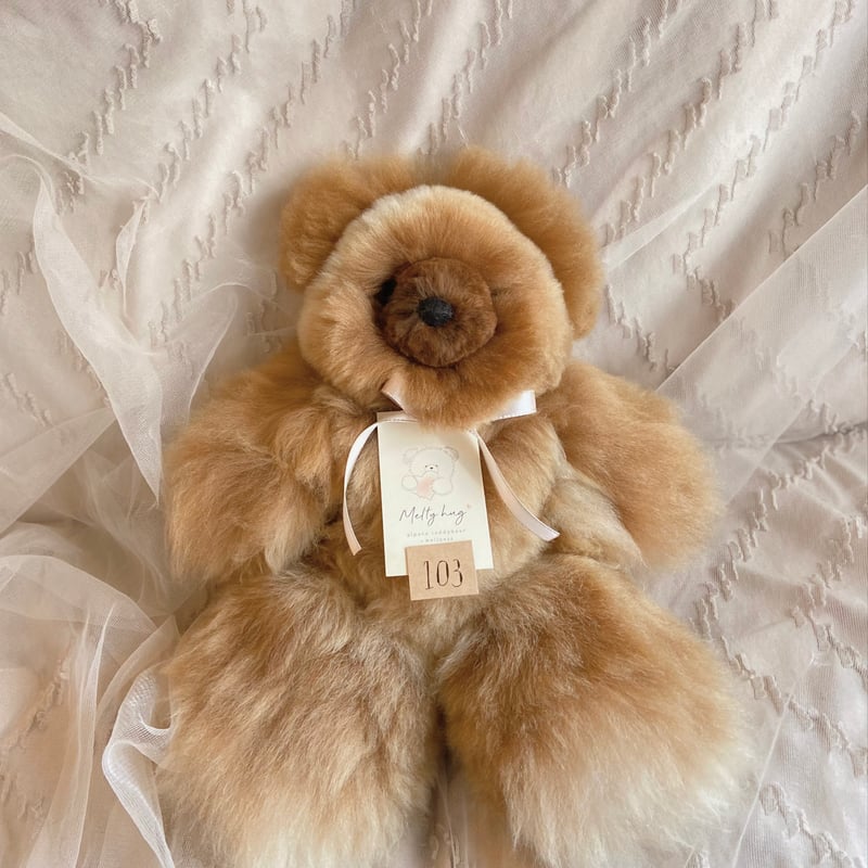 新品未使用 ベアミトン テディベアミトン アルパカ素材 アルパカ ミトン手袋｜Nazca Design