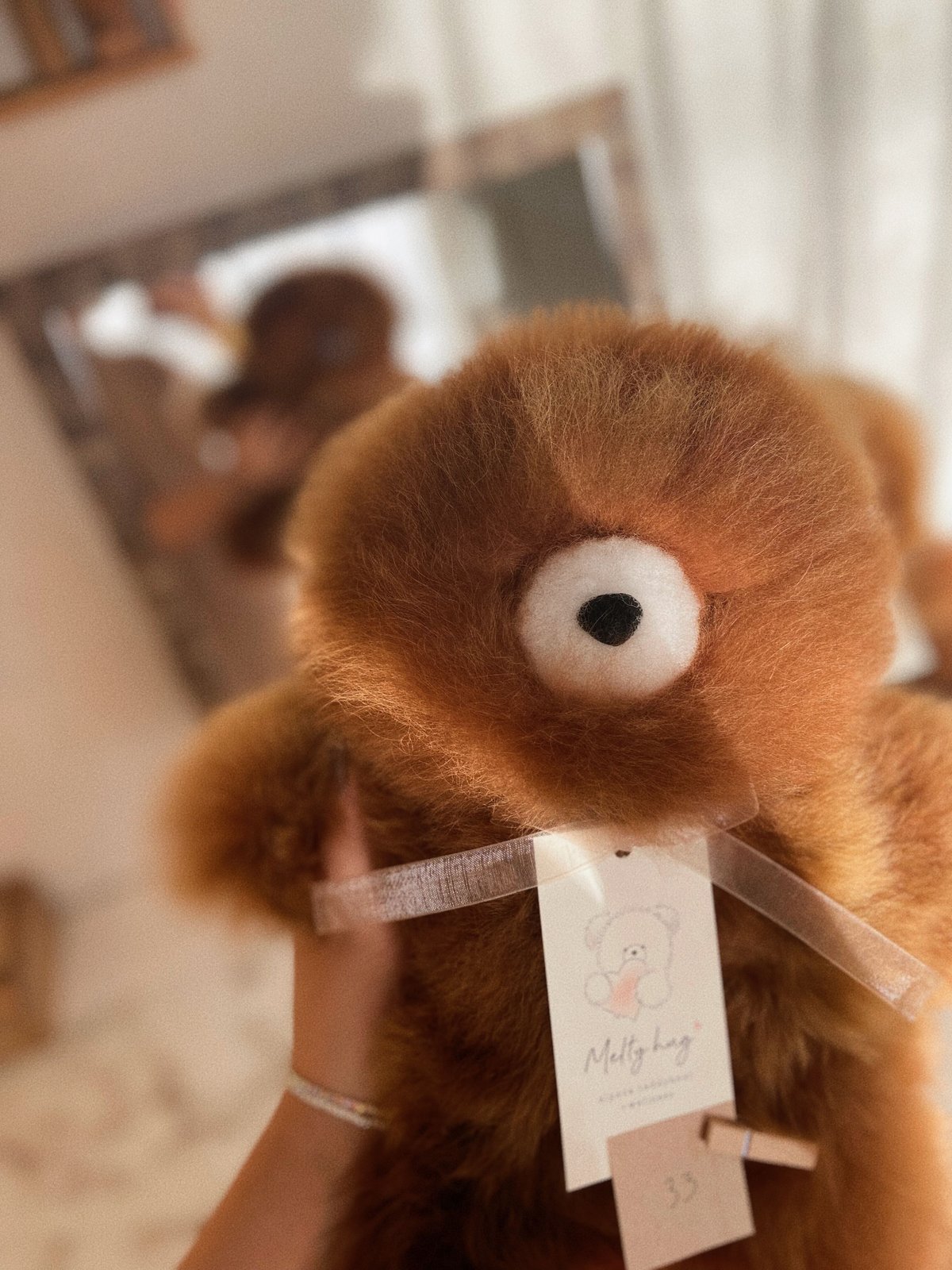 033 ］ アルパカテディベア / チョコレート / 送料無料 | Melty hug