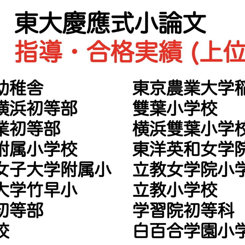 慶應義塾幼稚舎 東大慶應式 合格願書の書き方 | 名門義塾 / 東大慶應式小論文