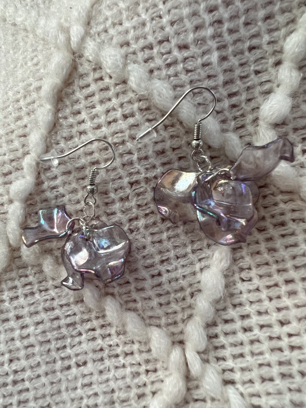 花びらクラゲ ピアス /ゴールド /シルバー | me,llow 花びらクラゲ ピアス /ゴールド /シルバー | me,llow
