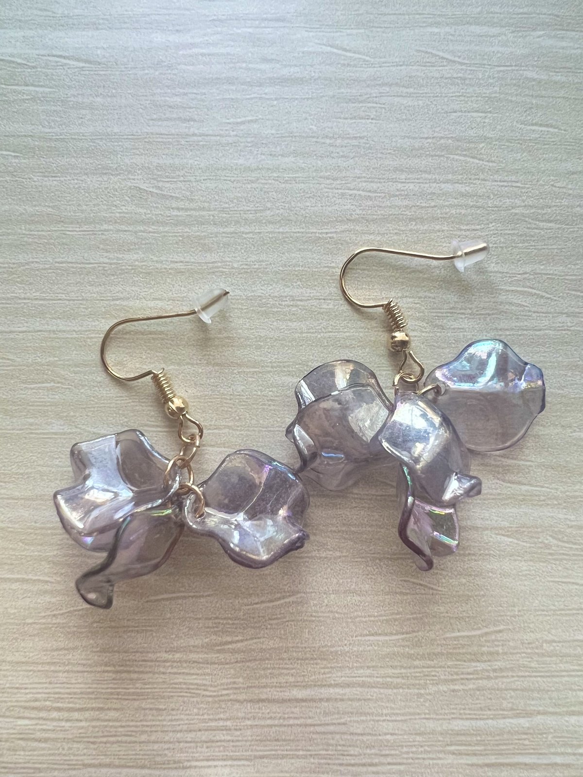 花びらクラゲ ピアス /ゴールド /シルバー | me,llow 花びらクラゲ ピアス /ゴールド /シルバー | me,llow
