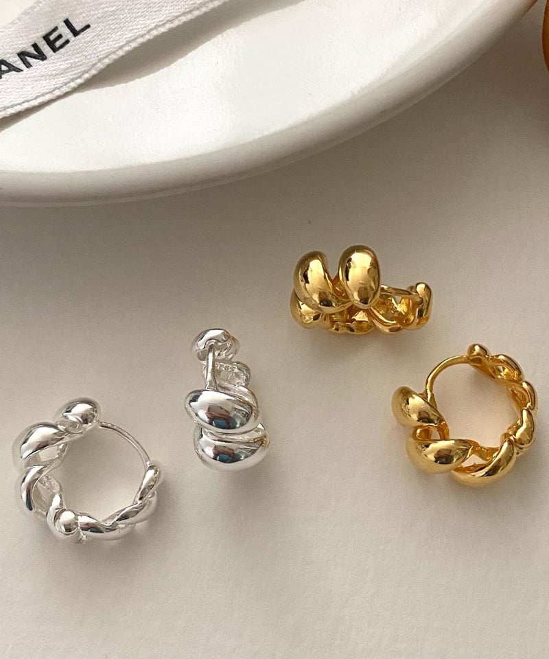 Bijou de M クロワッサンピアス Croissant Earring クロワッサンピアス – Bijou de M