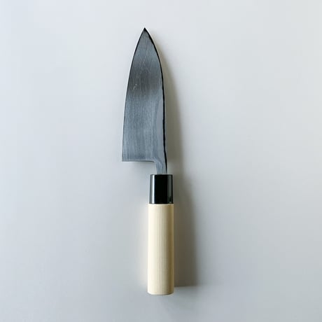 出刃包丁　 ふくべ黒打ち135ｍｍ
