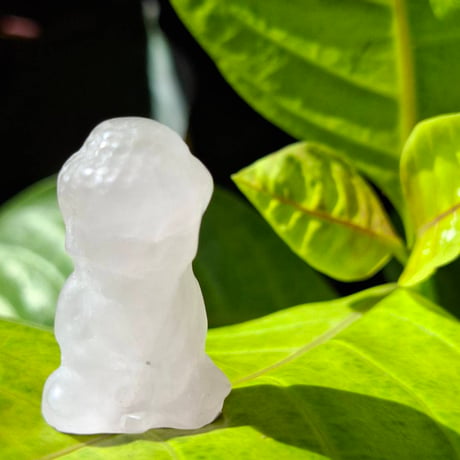 Healing Buddha🌹ローズクォーツ🌹Mini Statue