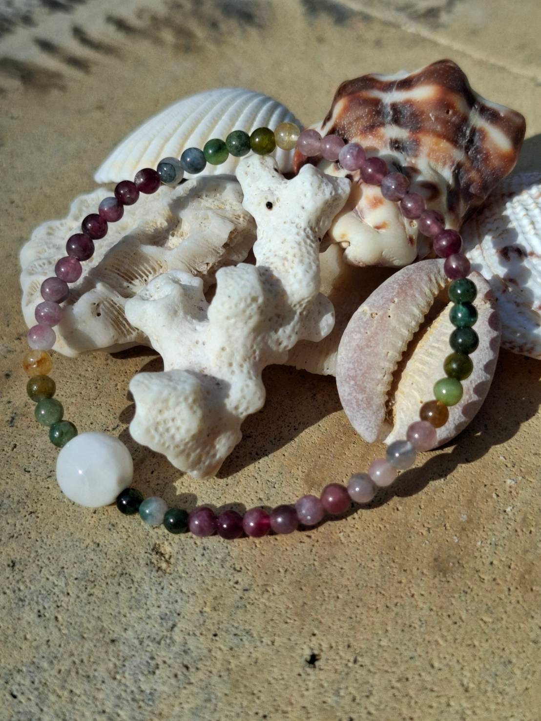 ミラクルケオン×トルマリン✨ブレスレット | Coco Rainbow