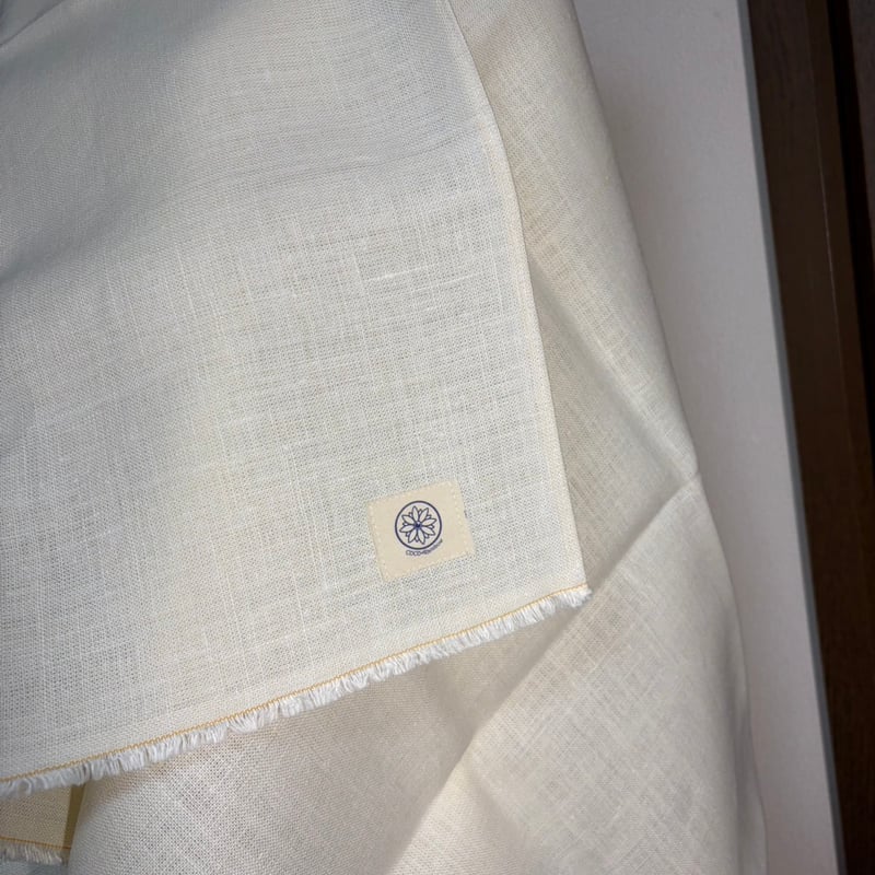 ヘンプ大麻100%サマーブランケット ブランケットサイズ】ヘンプ100%✨ストール(ホワイトベージュ) | Coco