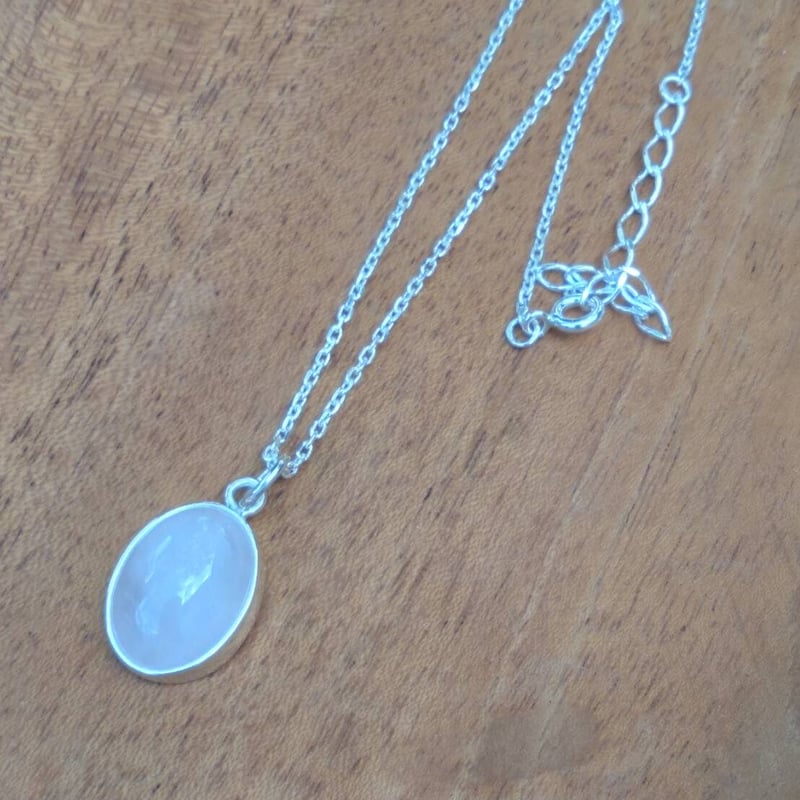 幸運✨オルゴナイト ネックレス ハート ディープローズクォーツ ハート