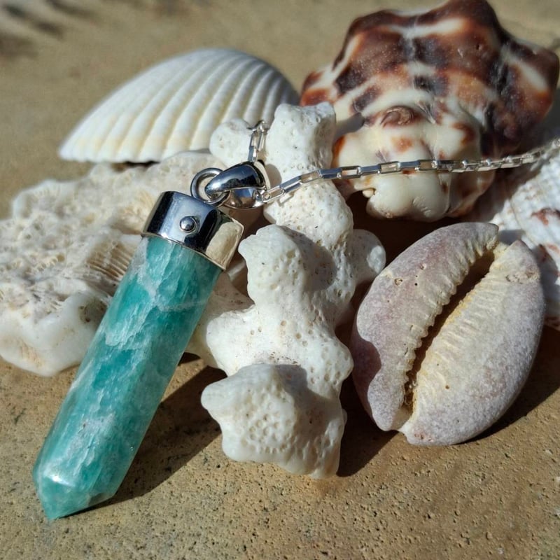 Stone of Hope🐬アマゾナイト✨ペンダント | Coco Rainbow