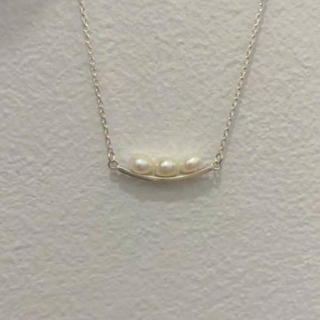 3つのパールネックレス✨