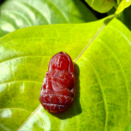 Passion & Courage✨🪽カーネリアン・Mini Buddha Statue