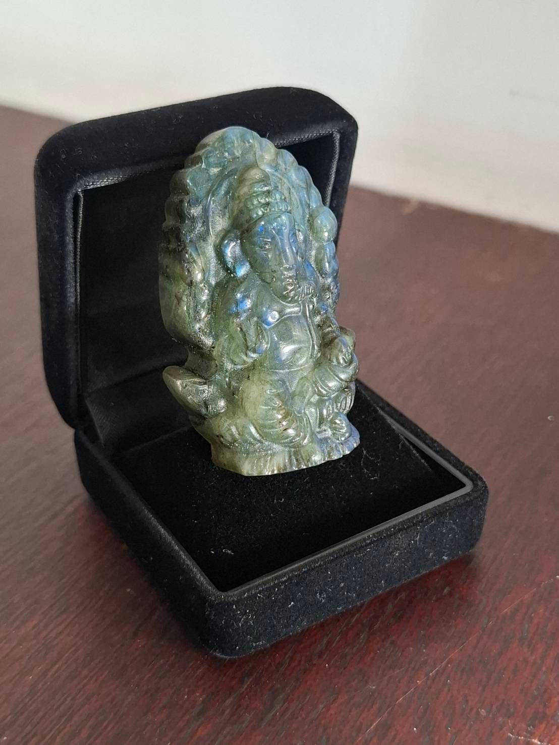 ラブラドライトガネーシャ♡ 光と知恵】ラブラドライトのガネーシャ | エストレーラストーン