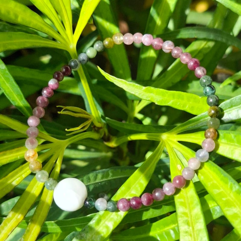 【ねコネコ】K18 トルマリン ブレスレット ミラクルケオン×トルマリン✨ブレスレット | Coco Rainbow