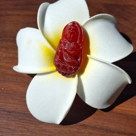 Passion & Courage✨🪽カーネリアン・Mini Buddha Statue