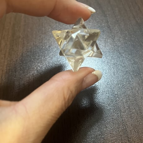 神聖幾何学ヒマラヤ水晶マカバ・2.5㎝