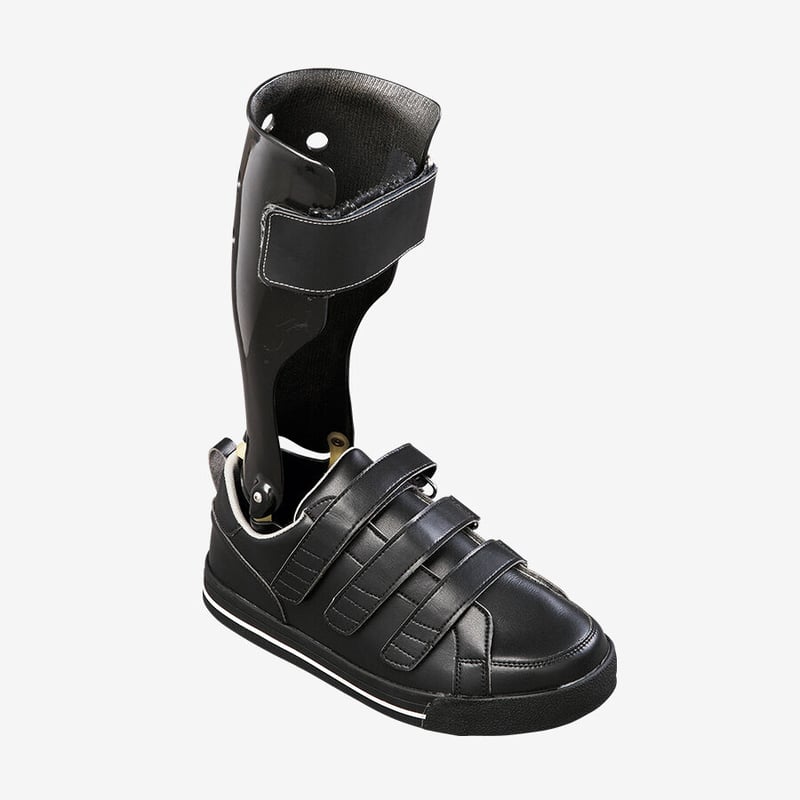 Mamody／装具対応シューズ／装具用（MD-103）／ブラック（片足