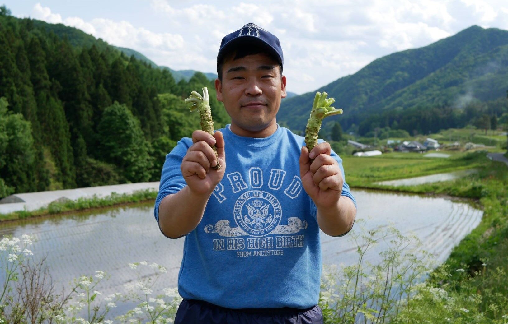 遠野産根わさび 小サイズ（約25g）5本セット | こんたでぃーの遠野