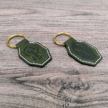 キーホルダー（leather works ロゴ）