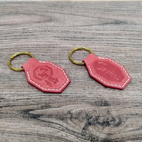キーホルダー（leather works ロゴ）