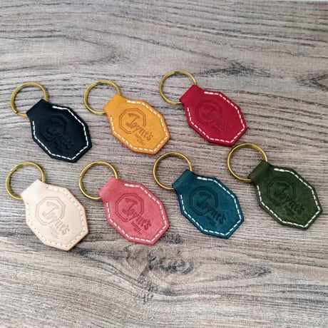 キーホルダー（leather works ロゴ）