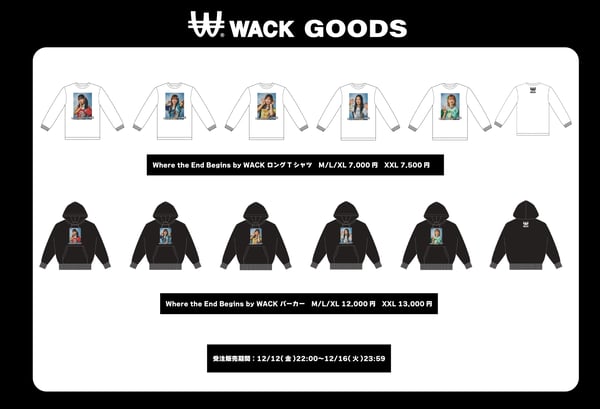 ASP ロングTシャツ　WACK アイドル ASP ロングTシャツ WACK アイドル ASP official on X