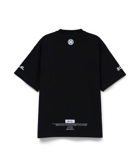 LINNE～輪廻～ S/S Tee（BLK）