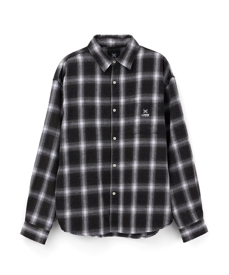 LINNE～輪廻～ Check Shirt（ブラック） | LINNE〜輪廻