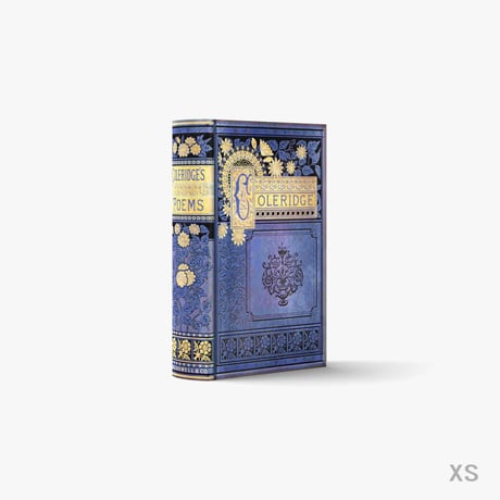 fake book box / POEMSⅠ-COLERIDGE-A【XS / 1 book】