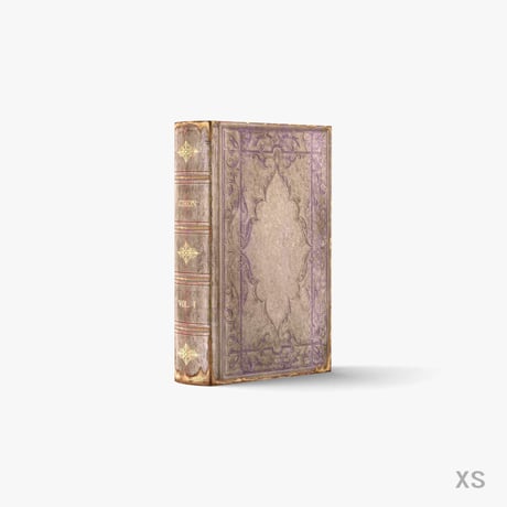 fake book box / HOLBEINⅠ-WHITE-A【XS / 1 book】