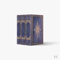 fake book boxes / NBⅠ-03-A【XS / 3 books】