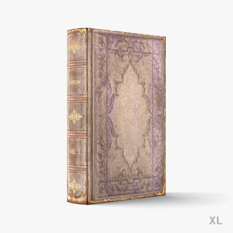 fake book box / HOLBEINⅠ-WHITE-A【XL / 1 book】