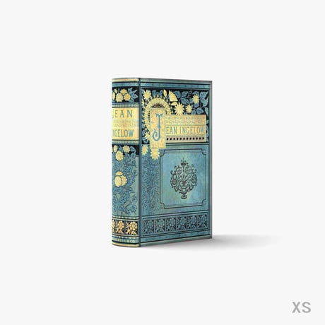 fake book box / POEMSⅠ-JEAN INGELOW-A【XS / 1 book】