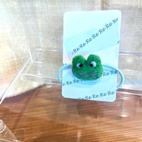 カエルのヘアゴム