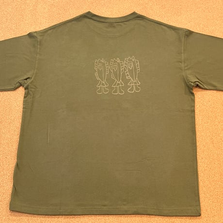 サカナマン　Tシャツ　Lサイズ　現品限り　5508