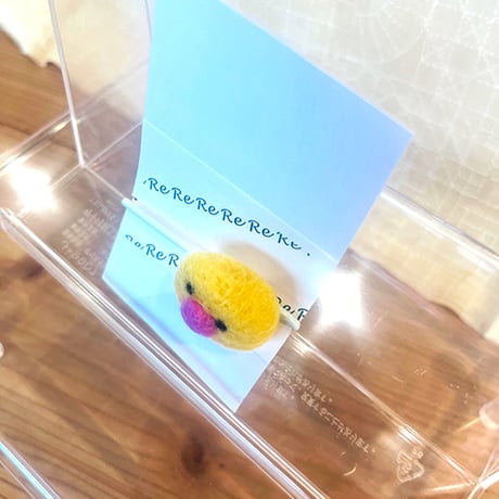 ヒヨコのヘアゴム