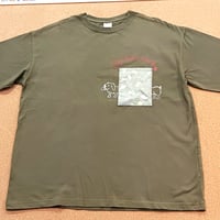ワンダフルワールド　ポケット付きTシャツ　M〜Lサイズ