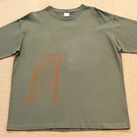 マーモットイラスト　Tシャツ　現品限り　M