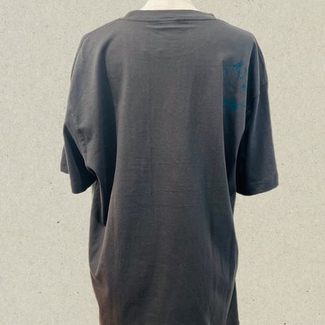 鳥獣戯画バンド　EXデザインver　ポケット付きTシャツ　黒　Lサイズ　現品限り