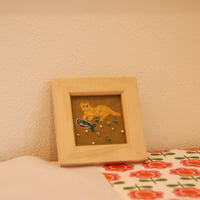 カワウソ　刺繍フレーム