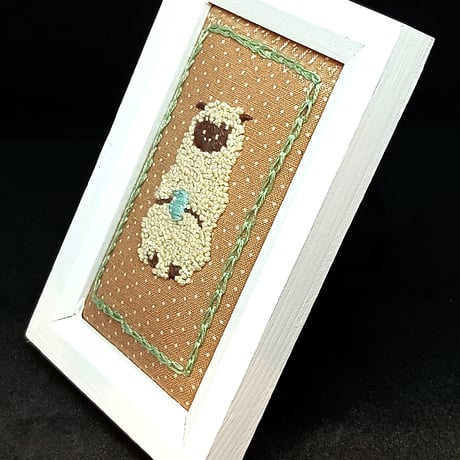 SHEEP`s Break Time　刺繍フレーム