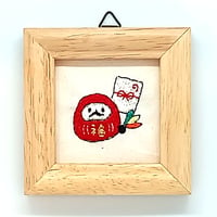 だるま　刺繍フレーム