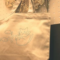 ネコとフィッシュ　トートバック