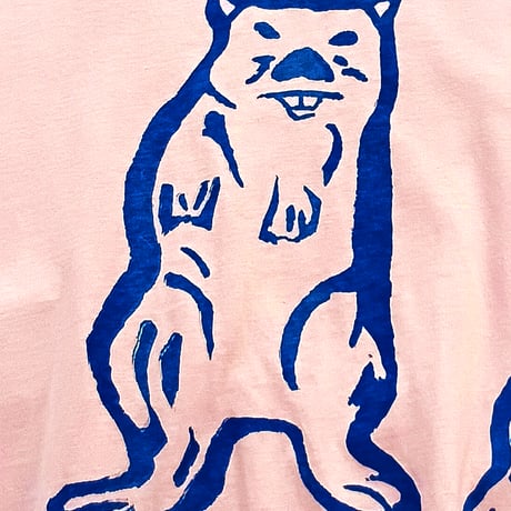 マーモットイラスト複数柄　Tシャツ　XLサイズ　現品限り