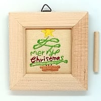 クリスマスツリー　刺繍フレーム