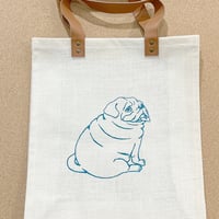 パグ　ジュートバッグ