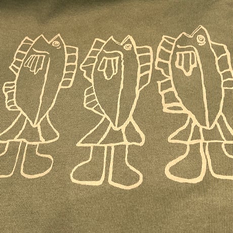 サカナマン　Tシャツ　Lサイズ　現品限り　5508