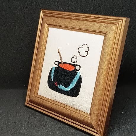 魔女とヘビとまほうの薬 刺繍フレーム