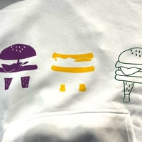 アメリカ　パーカー　ホワイト　Lサイズ