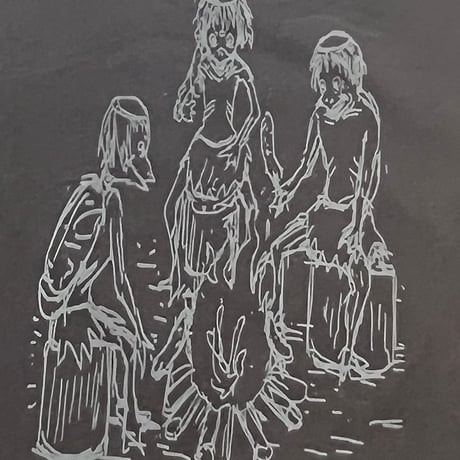 河童共の河原宴会　Tシャツ