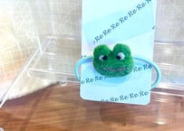 カエルのヘアゴム