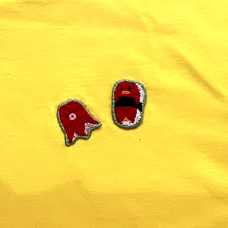 たこさんウインナ　刺繍Tシャツ　Mサイズ　現品限り